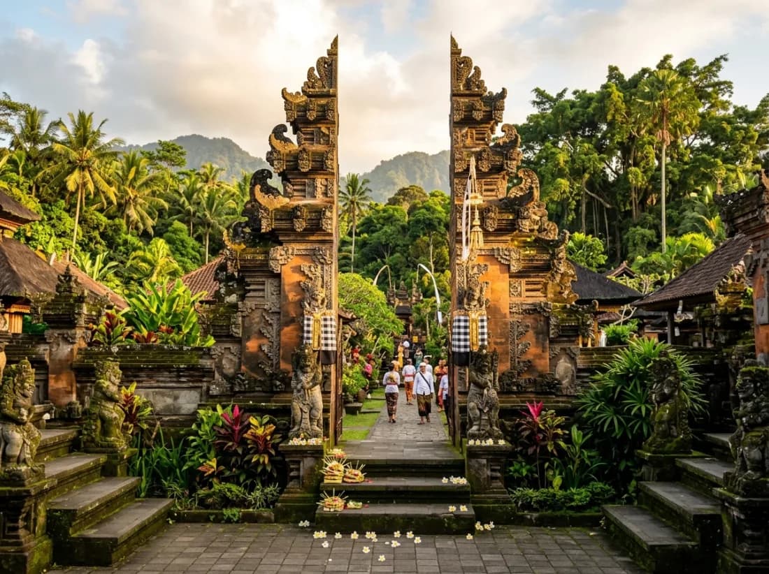 Gerbang Pura Ubud